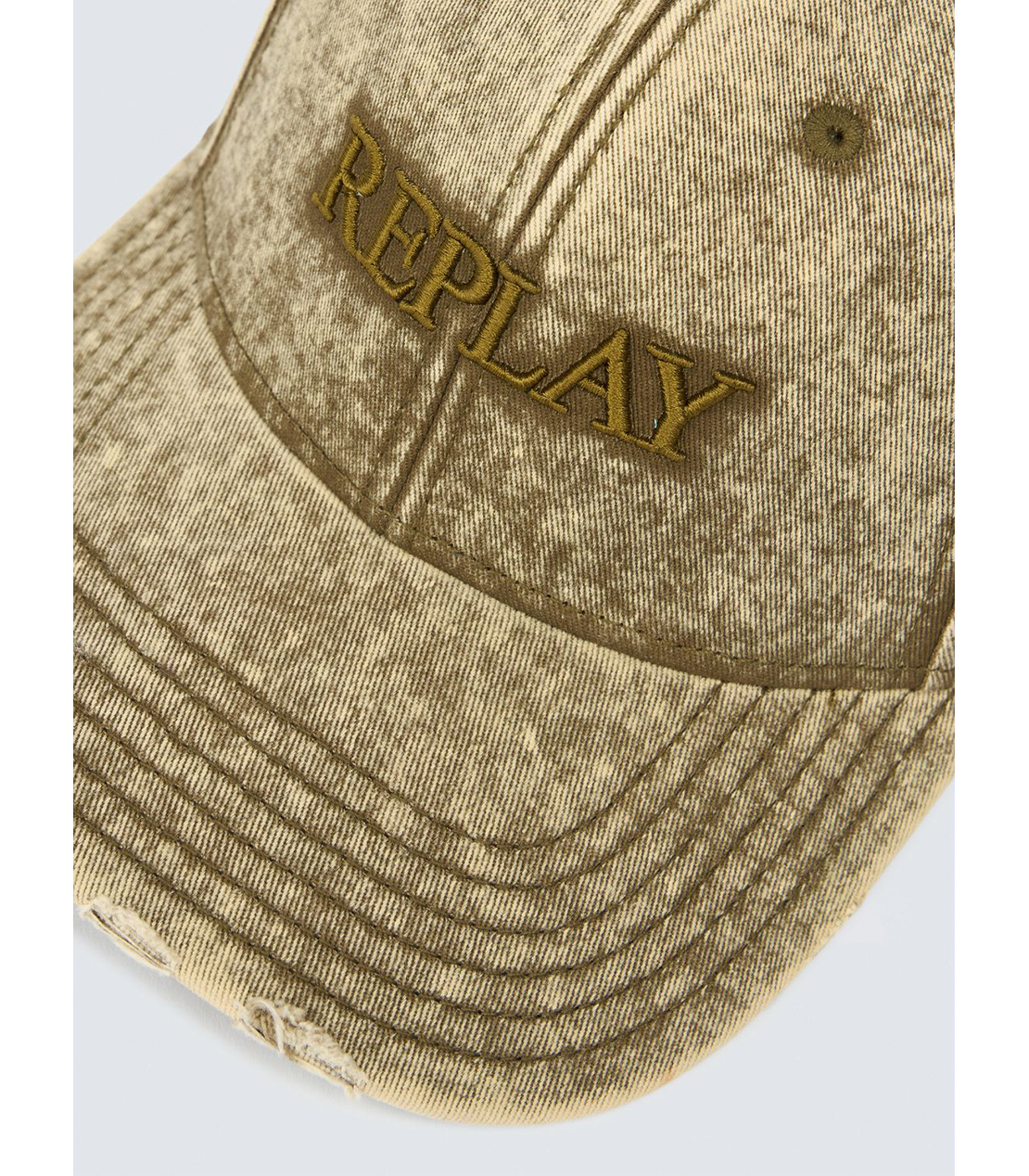 ユニセックスREPLAYロゴ刺しゅうCAP 詳細画像 ブラウン 3